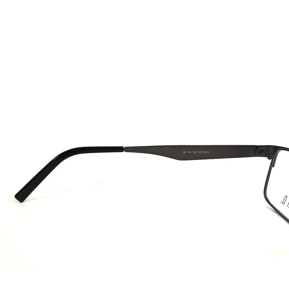 Casino Eyewear Eyeglasses Frames BRYCE MT. GUN Matte Gunmetal Full Rim 59-18-155